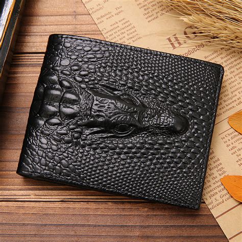 genuine alligator wallets for men.